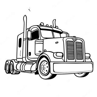 Pagina Para Colorir Do Caminhao Peterbilt 125926-59763