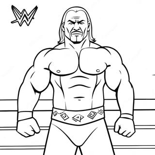 Pagina Para Colorir Da Wwe 126003-59821