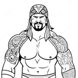 Pagina Para Colorir Da Wwe 126003-59824