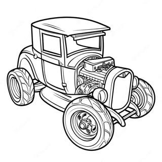Pagina Para Colorir Do Bone Shaker Hot Wheels Legal 126030 59848