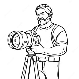 Pagina Para Colorir Do Cameraman Titan Segurando A Camera 126056-59867