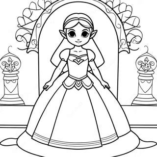 Zelda Páginas Para Colorir