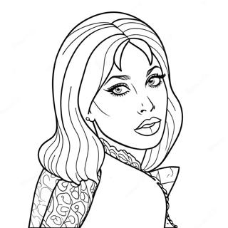 Pagina Para Colorir Da Lady Gaga 126597-60284