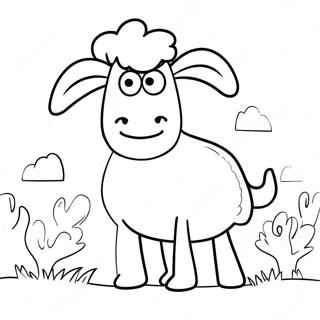 Pagina Para Colorir Do Shaun O Carneiro 126649-60324