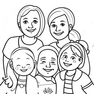 Pagina Para Colorir Familia Feliz Juntas 126780-60426