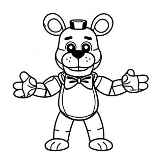 Fantoche Fnaf Páginas Para Colorir