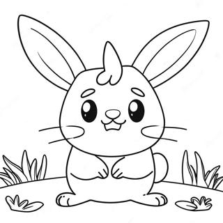 Scorbunny Páginas Para Colorir