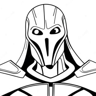 General Grievous Páginas Para Colorir