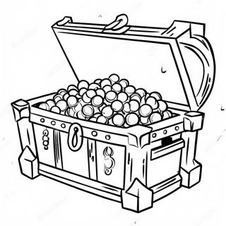 Pagina Para Colorir Do Bau Do Tesouro Com Joias 127143-60718