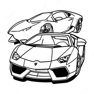 Pagina Para Colorir De Lamborghini Hot Wheels Esportivo 127323-60854