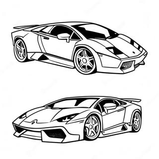 Pagina Para Colorir De Lamborghini Hot Wheels Classico 127324-60860