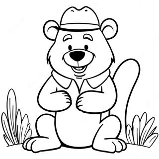 Urso Yogi Páginas Para Colorir