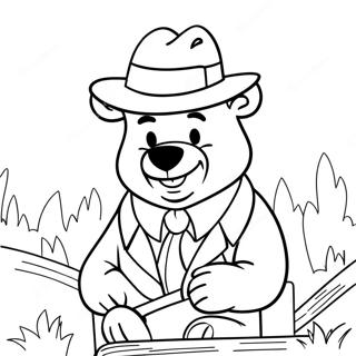 Pagina Para Colorir Do Urso Yogi 127500-60982