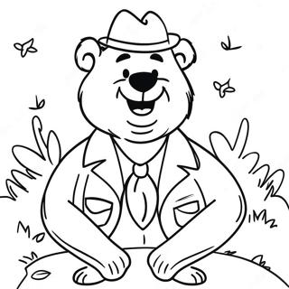 Pagina Para Colorir Do Urso Yogi 127500-61110