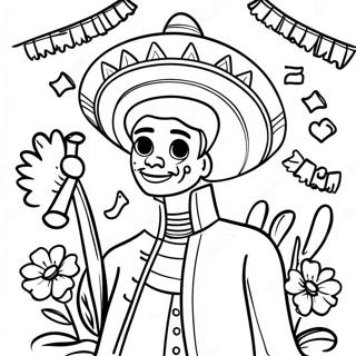 Desenho Para Colorir Do Dia Da Independencia Do Mexico 127578-61043