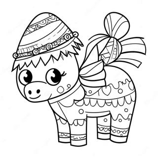 Pagina Para Colorir Pinata Festiva 127581 61056