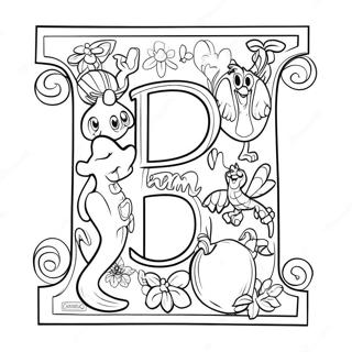 Pagina Para Colorir Do Alfabeto Disney 128041-61531