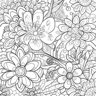 Pagina Para Colorir De Flores De Croche Coloridas 128069 61559