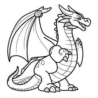 Pagina Para Colorir Do Mestre Dragao Feroz 128427 61836