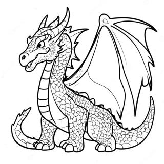 Pagina Para Colorir Do Poderoso Mestre Dragao E Dragao 128430 61848