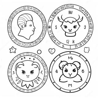 Desenho Para Colorir Dos Signos Do Zodiaco 128843-62156