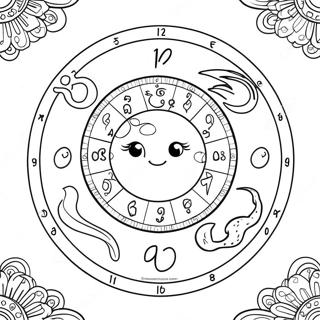 Desenho Para Colorir De Horoscopo Mistico 128845-62164