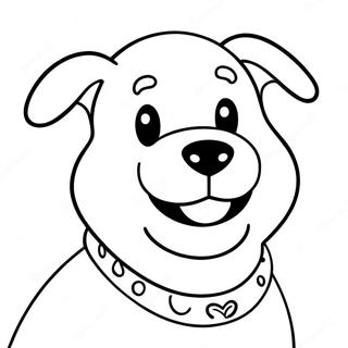 Pagina Para Colorir Imagem Estranha Do Smile Dog 128998 62287