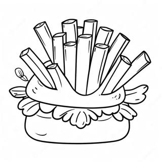 Desenho Para Colorir De Batatas Fritas 129122-62370