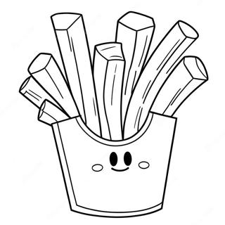 Desenho Para Colorir De Batatas Fritas 129122-62372