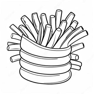 Desenho Para Colorir De Batatas Fritas Douradas E Crocantes 129123 62376