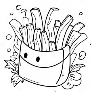 Pagina Para Colorir De Batatas Fritas Temperadas Picantes 129125 62381