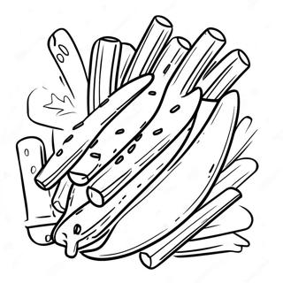 Pagina Para Colorir De Batatas Fritas Temperadas Picantes 129125 62382