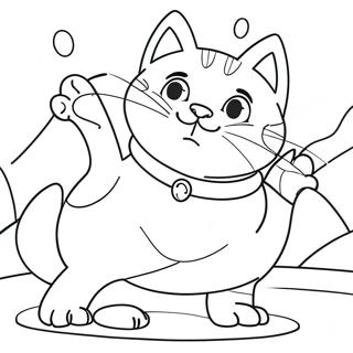 Pagina Para Colorir De Meowscles Em Acao 129173-62415