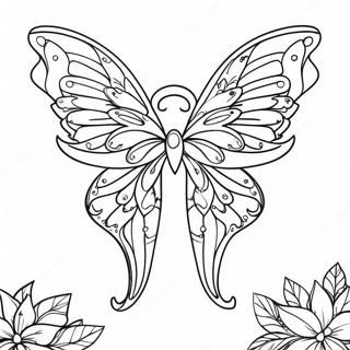 Pagina Para Colorir De Asas De Fada Fantastica 129404 62599