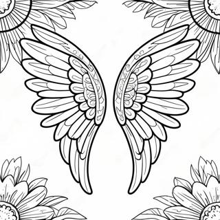 Pagina Para Colorir De Asas Angelicais 129406 62605