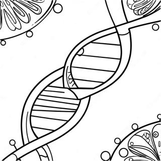 Pagina Para Colorir De Molecula De Dna Com Bases 129945-63021