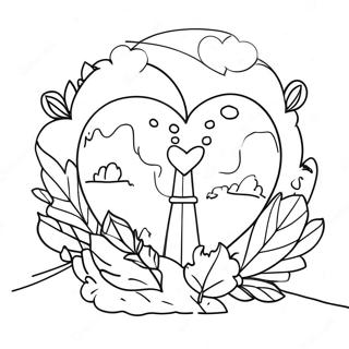 Pagina Para Colorir De Fevereiro Fabulo 130200-63220