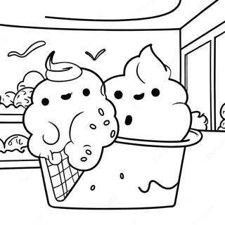 Pagina Para Colorir Sorveteria Colorida 130254 63266