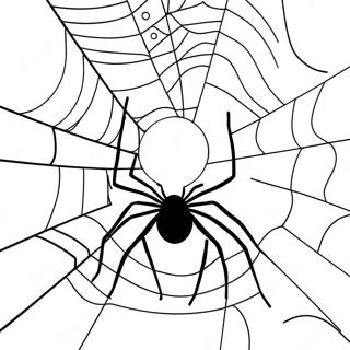 Paginas Para Colorir Da Teia De Aranha Assustadora 130353-63333