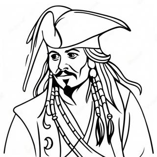 Pagina Para Colorir Do Jack Sparrow Em Acao 130920-63774