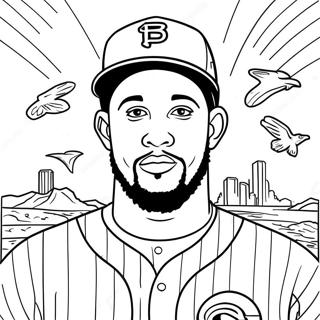 Fernando Tatis Jr Páginas Para Colorir