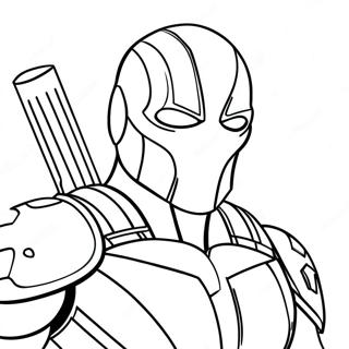 Deathstroke Páginas Para Colorir