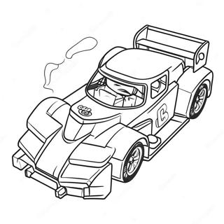 Pagina Para Colorir De Carro De Corrida Lego Rapido 131127-63930