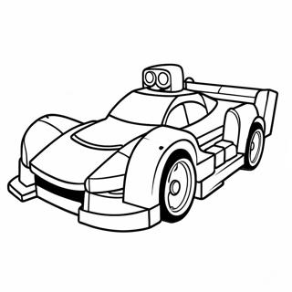Pagina Para Colorir De Carro De Corrida Lego Rapido 131127-63931