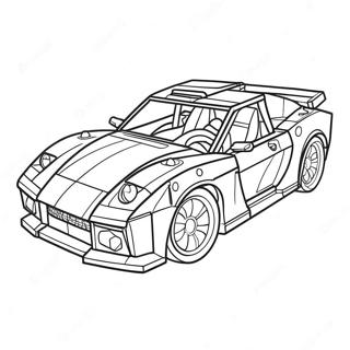 Pagina Para Colorir De Carro Esportivo Lego Colorido 131128-63934