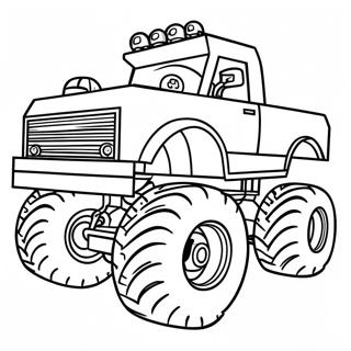 Pagina Para Colorir De Caminhao Monstro Lego 131129-63938