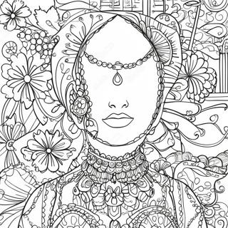 Pagina Para Colorir De Manequim Vintage 131156 63962