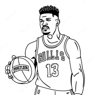 Jimmy Butler Páginas Para Colorir