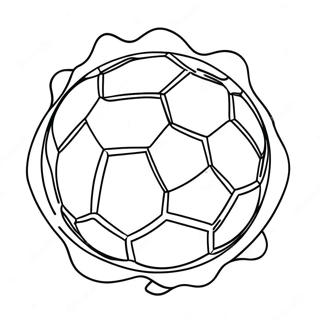 Pagina Para Colorir De Bola De Futebol No Ar 13148 2878