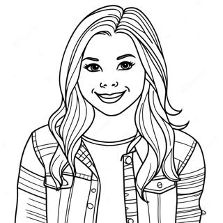 Icarly Páginas Para Colorir